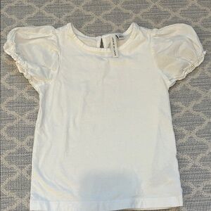 Janie and Jack Cream Puff Sleeve Tee
